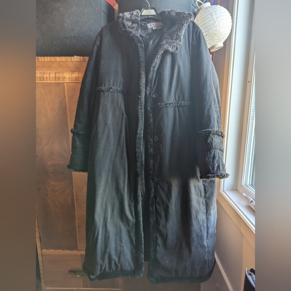 Jones New York Black Coat - Picture 1 of 6